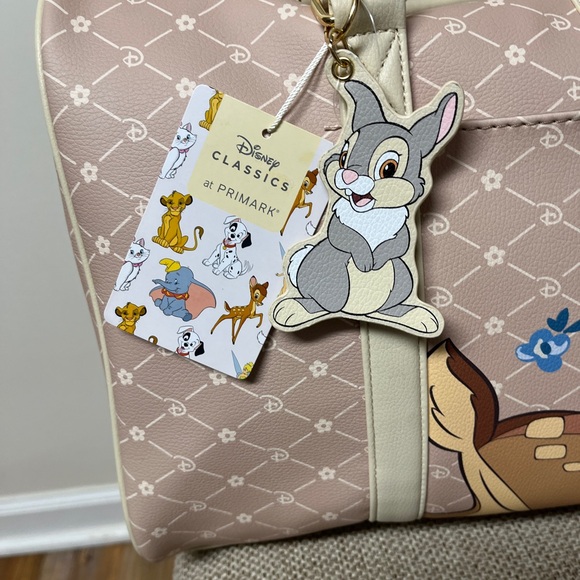 Disney Bambi NWT Travel Bag, Beige, great Diaper Bag, 18 x 12 x 8, soft! - Picture 3 of 14
